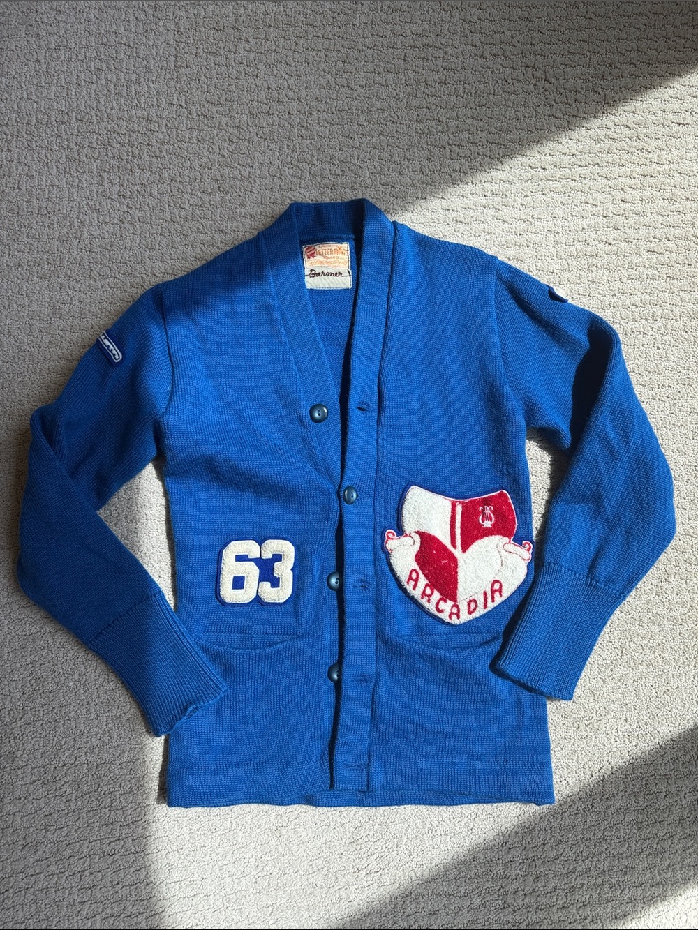 Vintage Letterman Cardigan